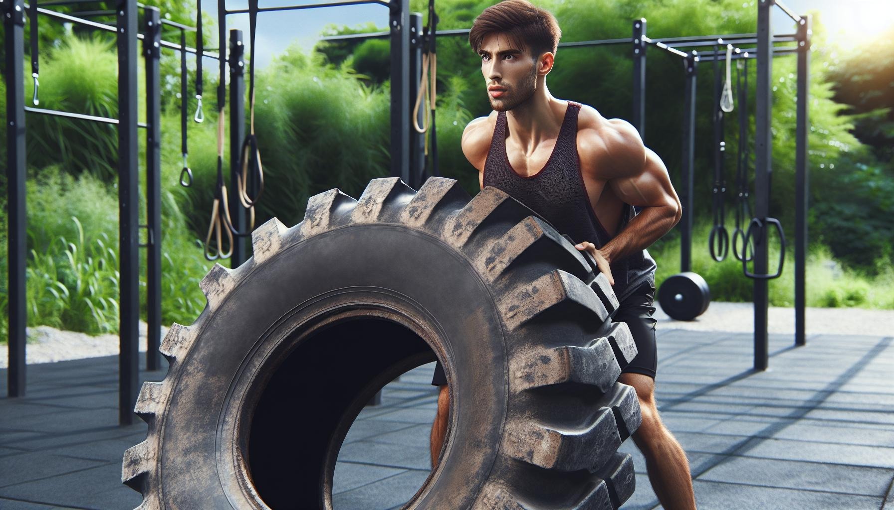 tractor tires workout